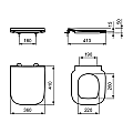 Тоалетна седалка I.LIFE S T532901 – Ideal Standard 11.21.58.0033 – миниатюра 1